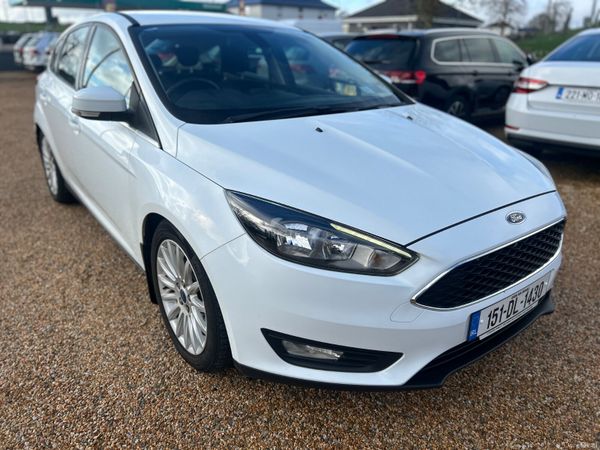 Ford Focus Hatchback, Diesel, 2015, White
