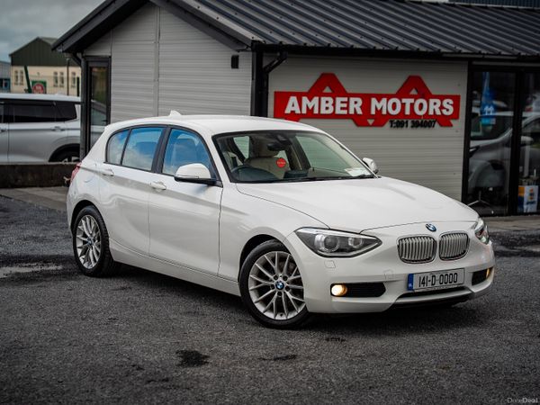 BMW 1-Series Hatchback, Petrol, 2014, White