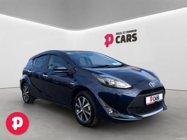 Toyota Aqua Hatchback, Petrol Hybrid, 2019, Blue