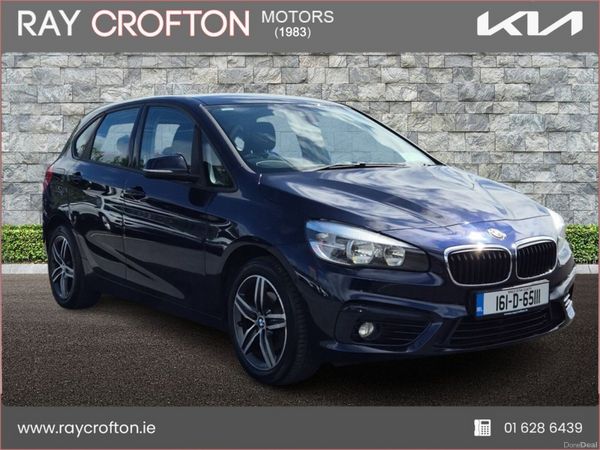 BMW 2-Series Hatchback, Diesel, 2016, Blue