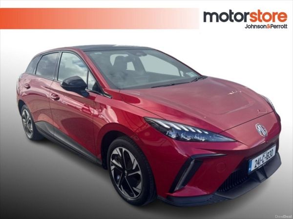 MG MG4 Hatchback, Electric, 2024, Red