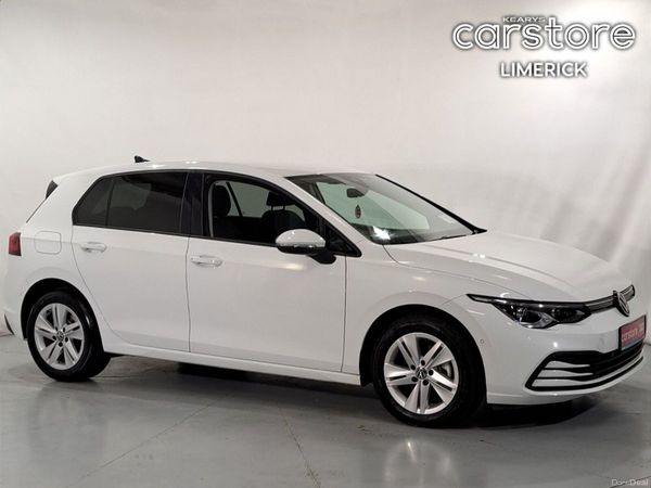 Volkswagen Golf Hatchback, Petrol Hybrid, 2021, White