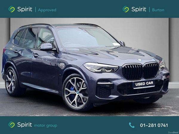 BMW X5 SUV, Petrol Plug-in Hybrid, 2022, Grey