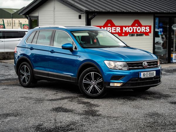 Volkswagen Tiguan SUV, Petrol, 2016, Blue