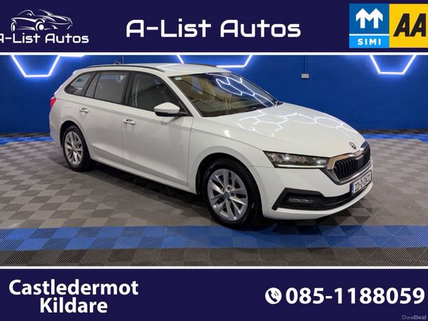 Skoda Octavia Estate, Diesel, 2022, White
