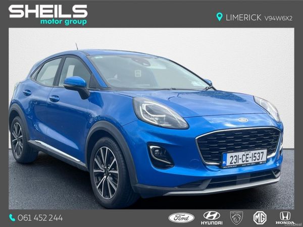 Ford Puma MPV, Petrol Hybrid, 2023, Blue
