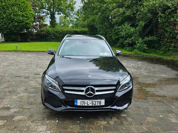 Mercedes-Benz C-Class Estate, Petrol Plug-in Hybrid, 2017, Black