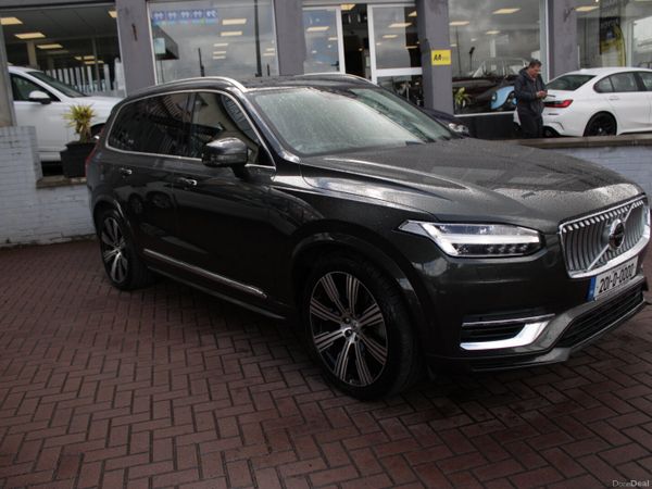 Volvo XC90 MPV, Petrol Plug-in Hybrid, 2020, Grey
