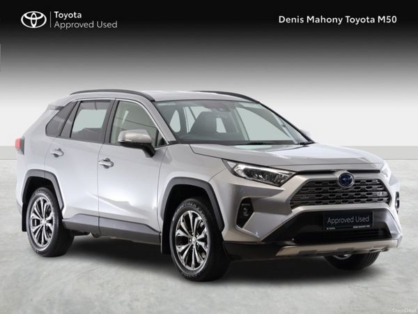 Toyota RAV4 SUV, Petrol Hybrid, 2023, Silver