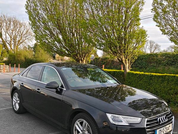 Audi A4 Saloon, Diesel, 2017, Black