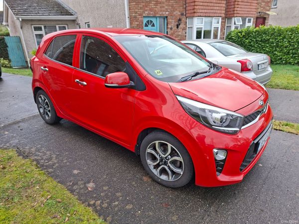 Kia Picanto Hatchback, Petrol, 2018, Red