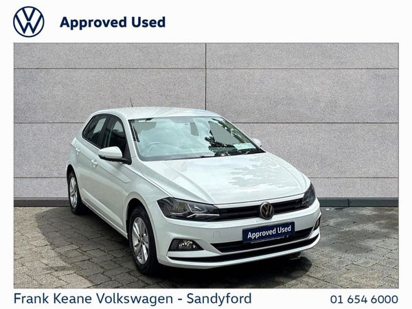 Volkswagen Polo Hatchback, Petrol, 2020, White