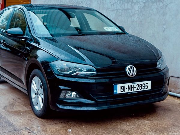 Volkswagen Polo Hatchback, Petrol, 2019, Black