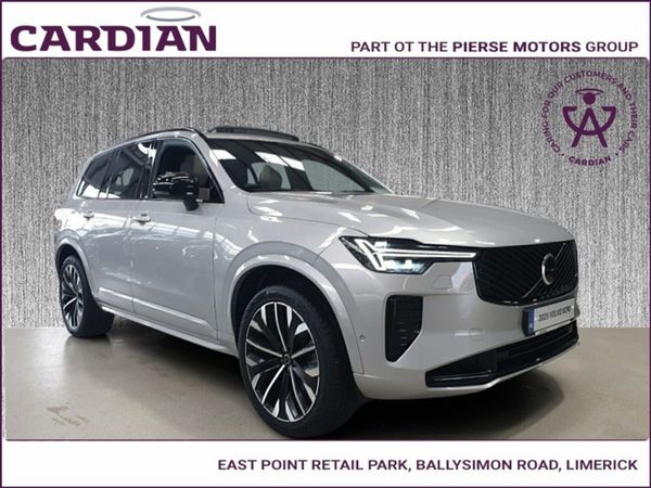 Volvo XC90 SUV, Petrol Hybrid, 2025, Silver