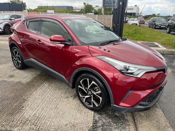 Toyota C-HR Hatchback, Petrol Hybrid, 2018, Red
