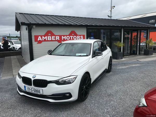 BMW 3-Series Saloon, Diesel, 2017, White