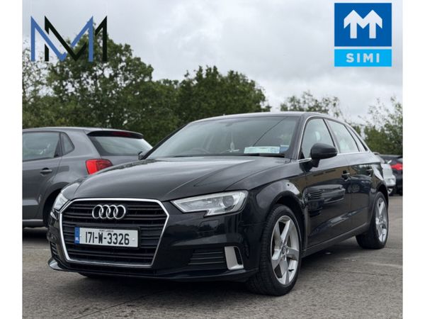 Audi A3 Hatchback, Diesel, 2017, Black