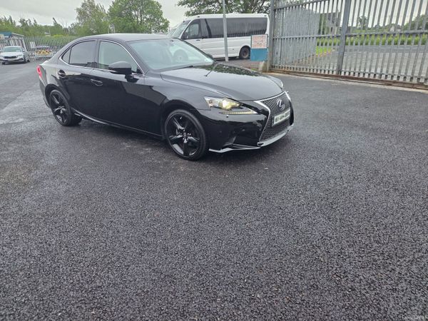 Lexus IS Saloon, Petrol Hybrid, 2016, Black
