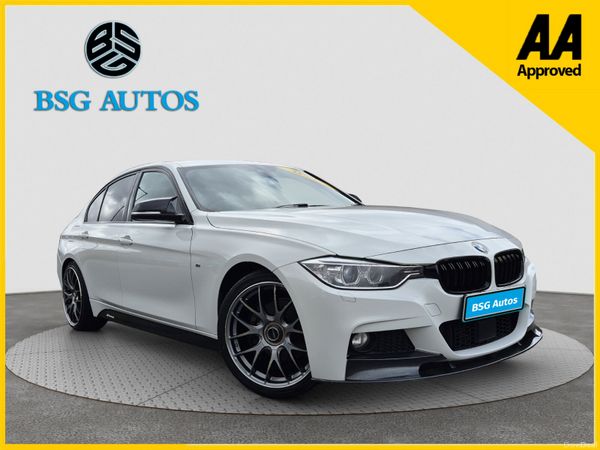 BMW 3-Series Saloon, Diesel, 2014, White