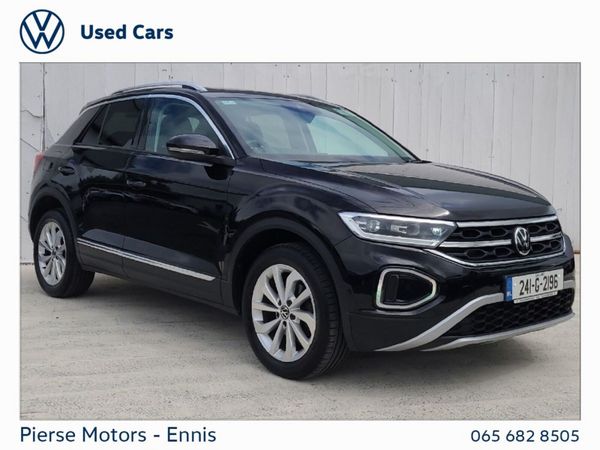Volkswagen T-Roc SUV, Petrol, 2024, Black