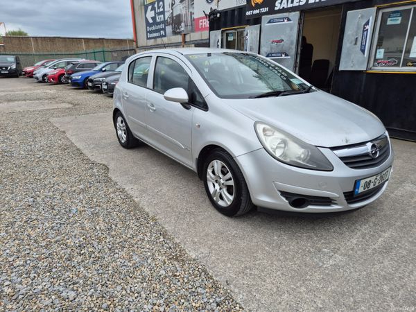 Opel Corsa Hatchback, Petrol, 2008, Silver
