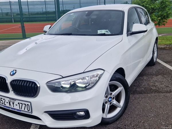 BMW 1-Series Hatchback, Diesel, 2015, White