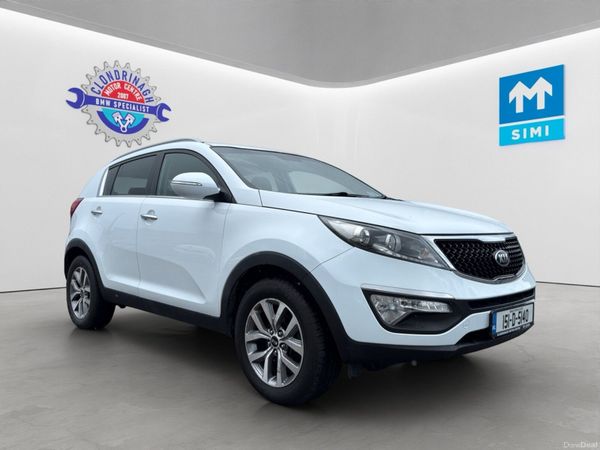 Kia Sportage SUV, Diesel, 2015, White