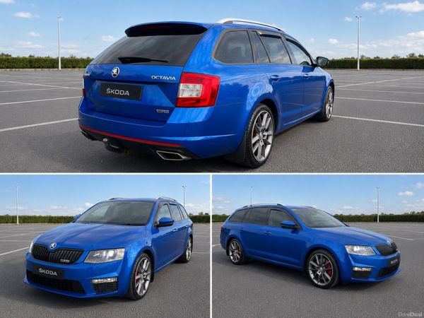 Skoda Octavia Estate, Diesel, 2016, Blue