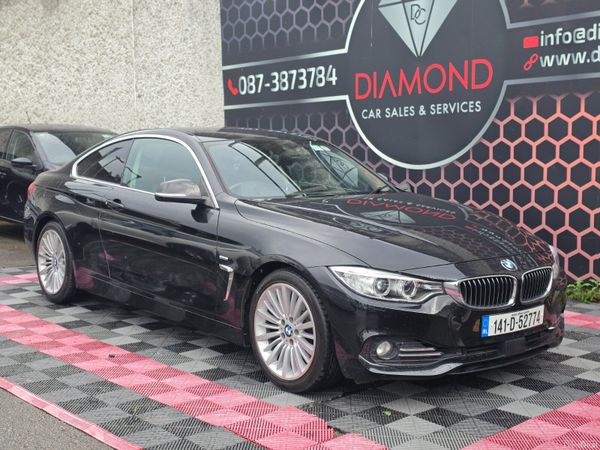 BMW 4-Series Coupe, Petrol, 2014, Black