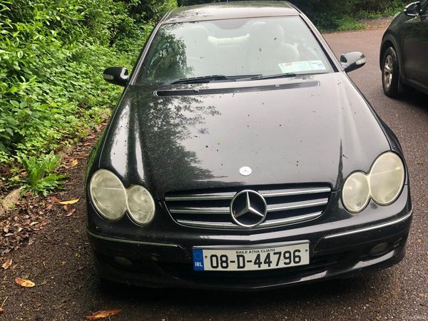 Mercedes-Benz CLK Coupe, Petrol, 2008, Black