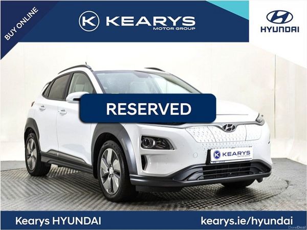 Hyundai KONA SUV, Electric, 2020, White