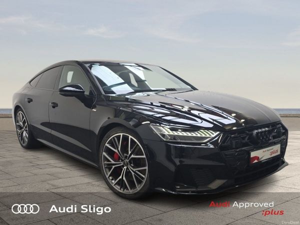 Audi A7 Hatchback, Petrol Plug-in Hybrid, 2024, Black