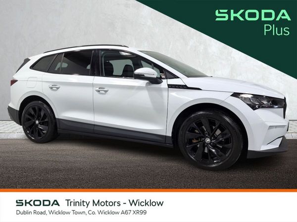 Skoda Enyaq SUV, Electric, 2023, White