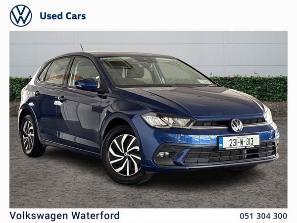 Volkswagen Polo Hatchback, Petrol, 2023, Blue