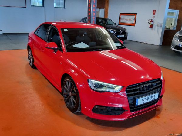 Audi A3 Saloon, Diesel, 2015, Red