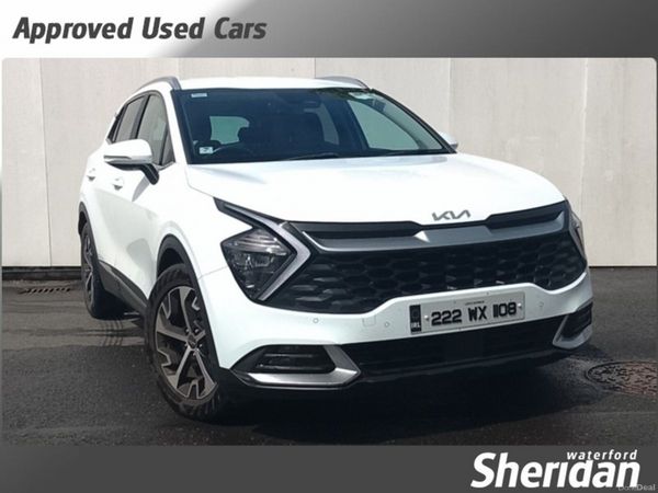 Kia Sportage SUV, Diesel Hybrid, 2022, White