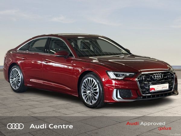 Audi A6 Saloon, Diesel, 2025, Red