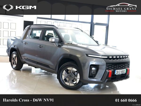 KGM Musso Pick Up, Electric, 2026, Grey