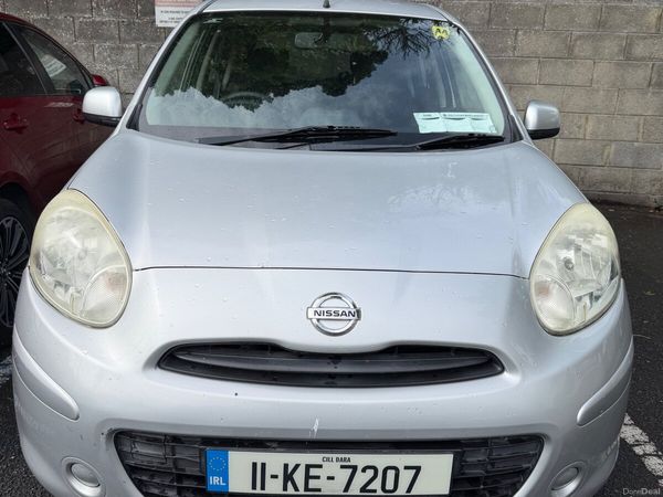 Nissan March Hatchback, Petrol, 2011, Silver