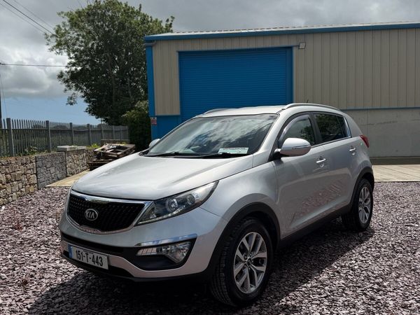 Kia Sportage SUV, Diesel, 2015, Silver