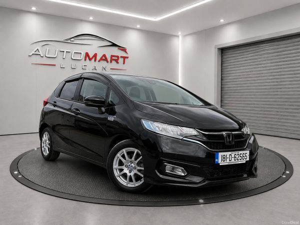 Honda Fit Hatchback, Petrol Hybrid, 2018, Black