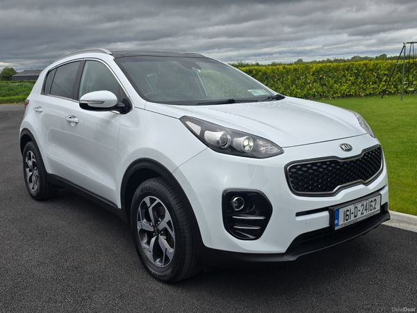 Kia Sportage SUV, Diesel, 2016, White