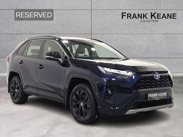 Toyota RAV4 SUV, Petrol Hybrid, 2022, Blue