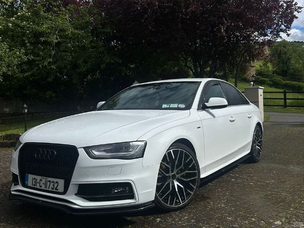 Audi A4 Saloon, Diesel, 2013, White