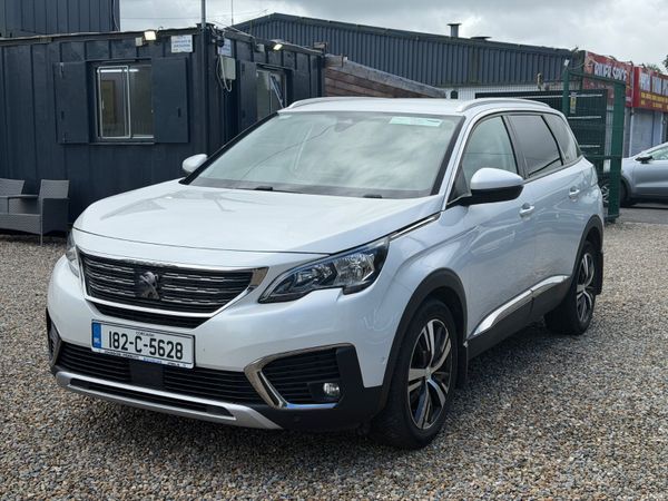 Peugeot 5008 MPV, Petrol, 2018, White