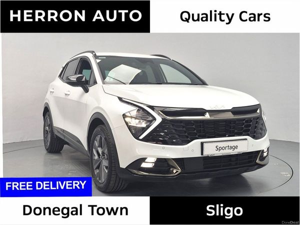 Kia Sportage SUV, Petrol Hybrid, 2024, White