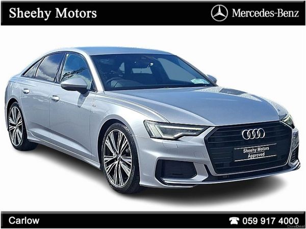 Audi A6 Saloon, Diesel, 2020, Silver