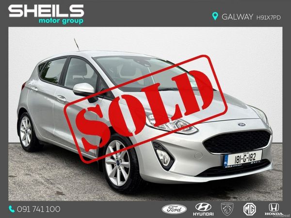 Ford Fiesta Hatchback, Petrol, 2018, Grey