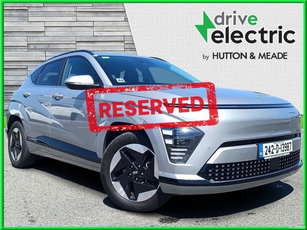 Hyundai KONA SUV, Electric, 2024, Silver