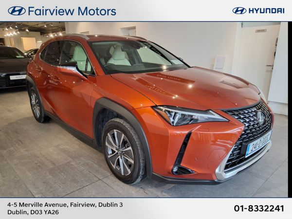 Lexus UX Estate, Electric, 2024, Orange